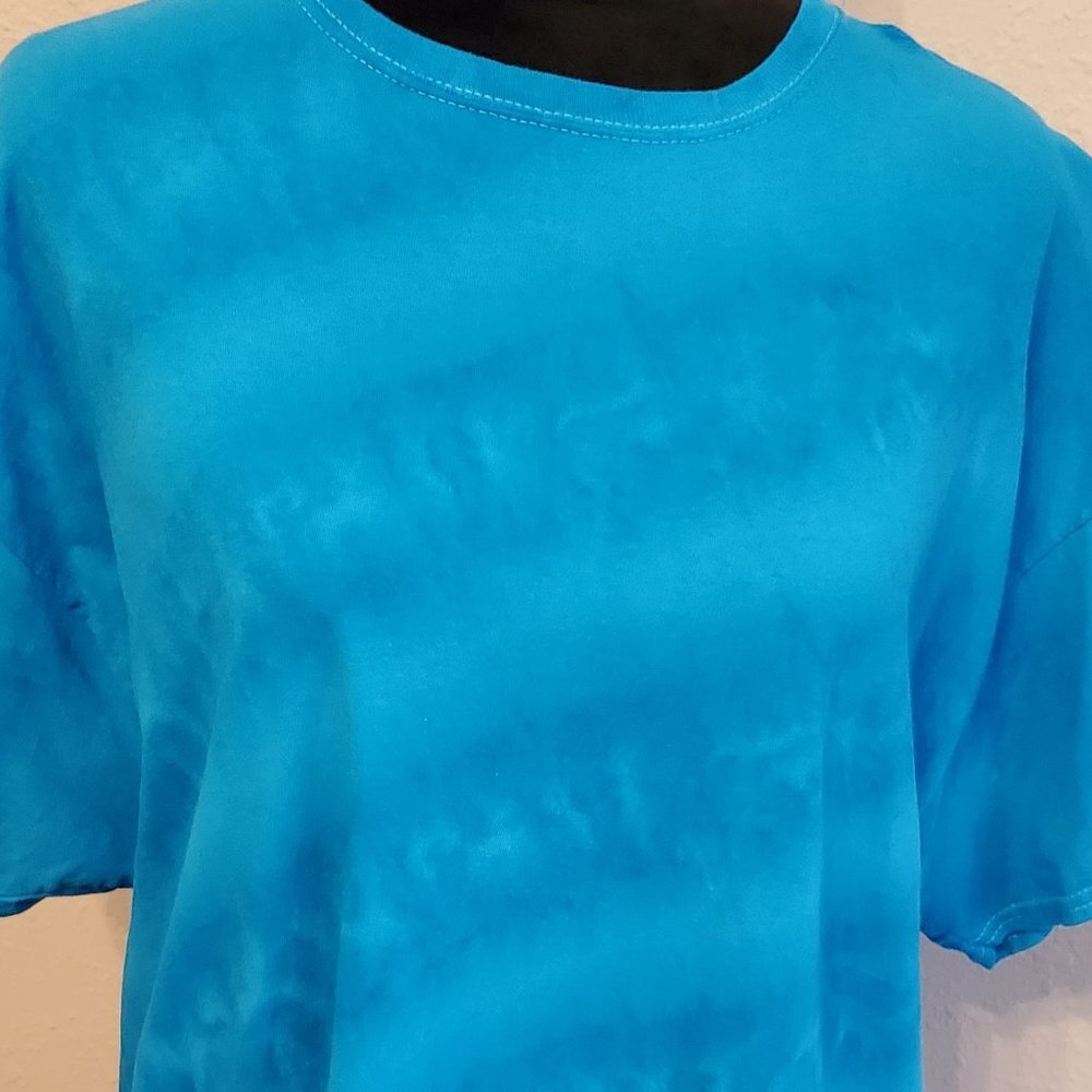Tie Dye short sleeve T-shirt 100% cotton Men's Size XL